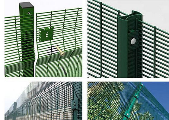 Waterproof 358 High Security Fence 4mm Wire Thickness For Boundary Demarcation