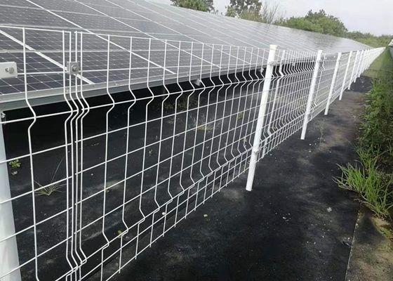 3D Nylofor Welded Mesh Security Fencing , Welded Wire Mesh Gate For Home Garden