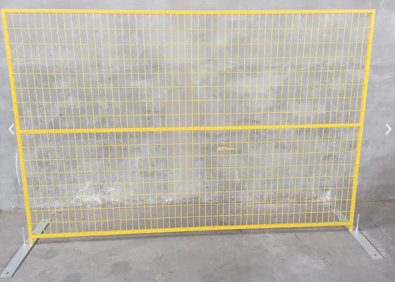 Popular Canada Temporary Yard Fence Color Customized Building Site Security Fencing